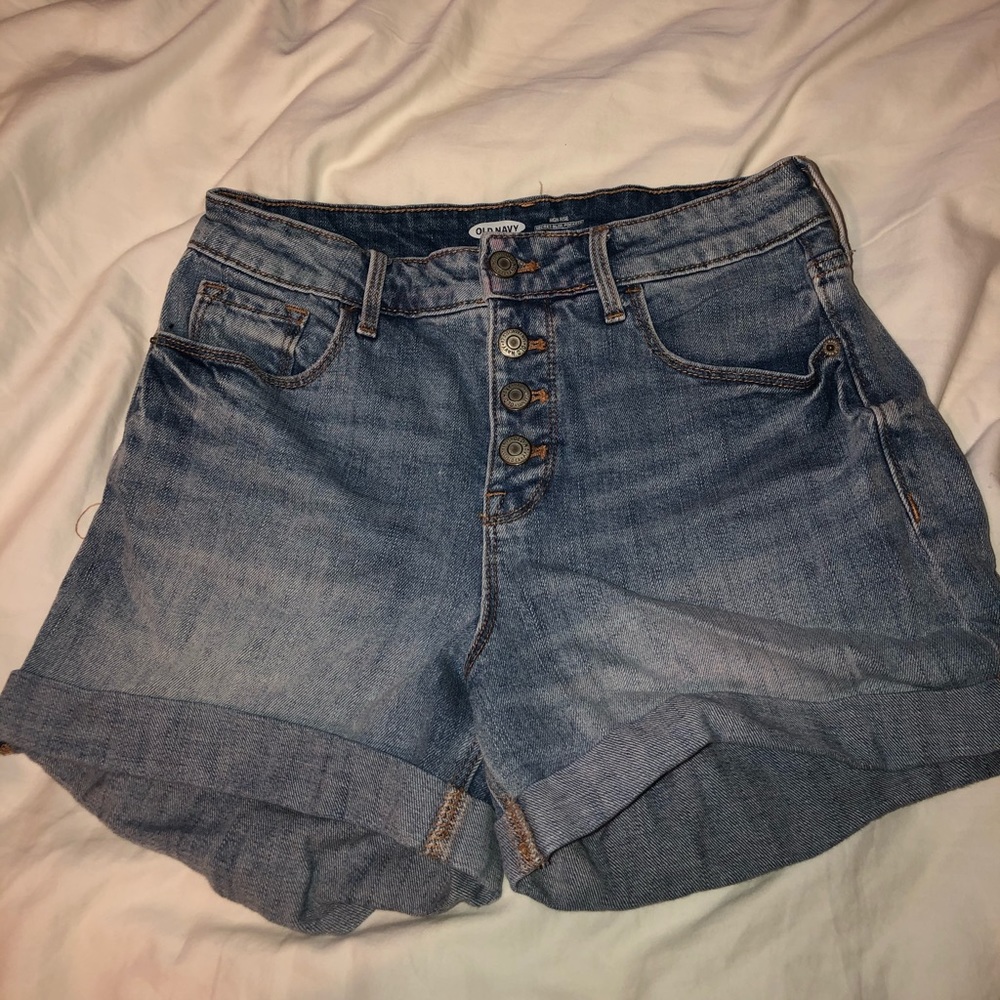 Old Navy high rise mom shorts